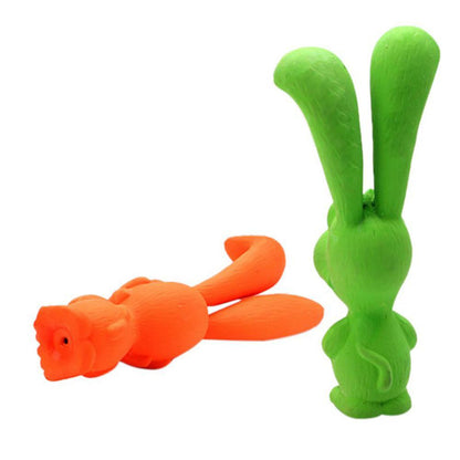 Squeaky Rabbit Chew Toy