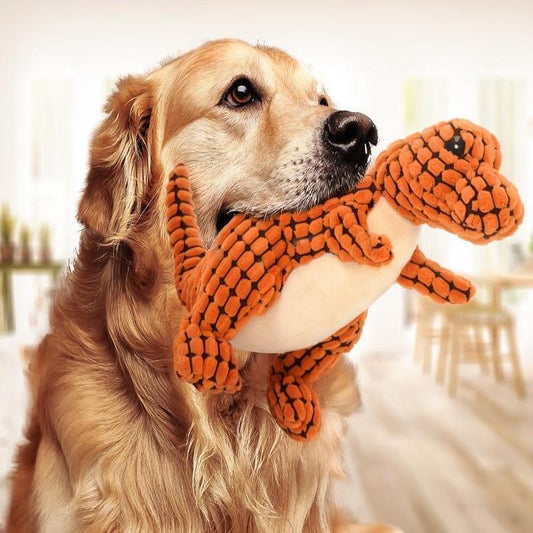 Chew-Resistant Dinosaur Toys for Dogs