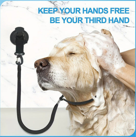 Pet Bathing Restraint Tool | Anti-Scratch & Anti-Struggle Suction Cup Fixer