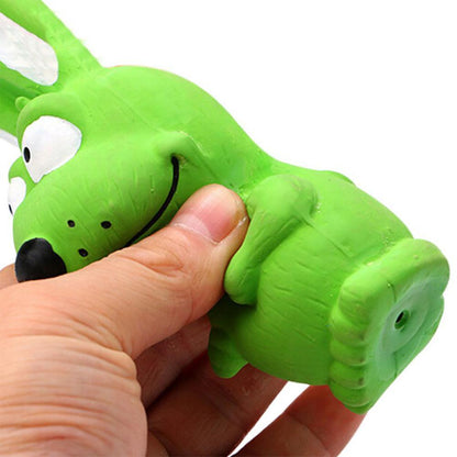 Squeaky Rabbit Chew Toy