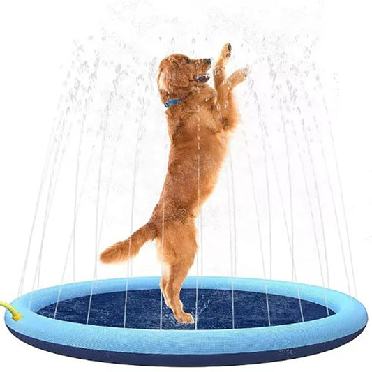 Dog Sprinkler Mat: Interactive Water Play