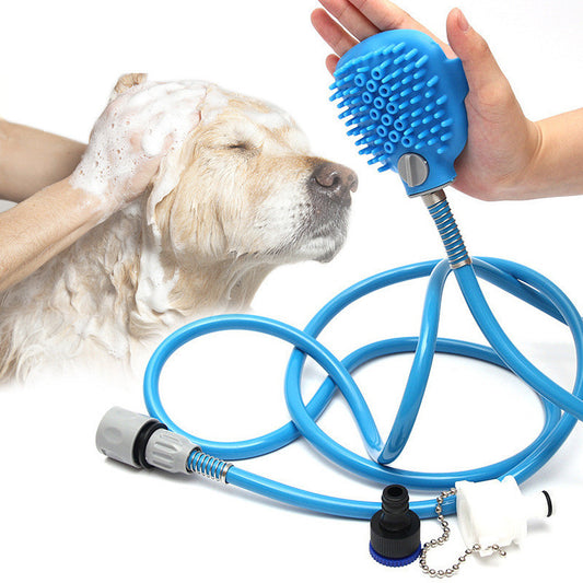 Portable Pet Bathing Brush: Perfect for Outdoor Baths